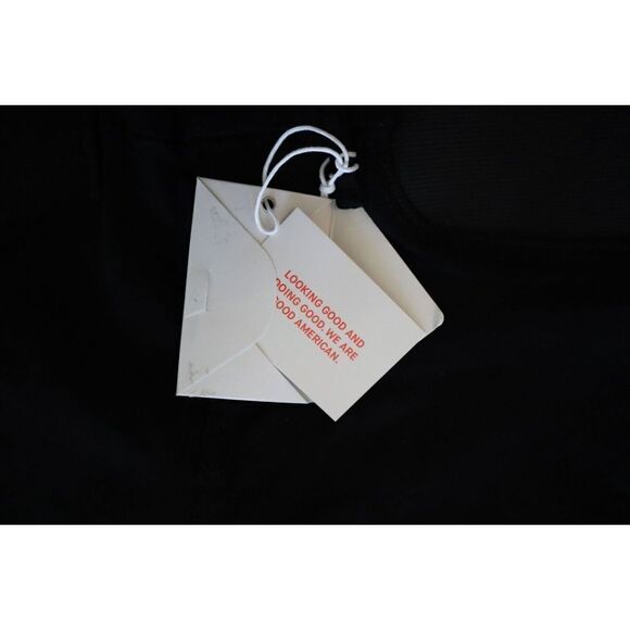 Good American Sz 2/26 Black Good Mama Waist-Inset Skinny Maternity Jeans - Picture 7 of 10